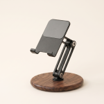 Adjustable Walnut Phone & Tablet Stand