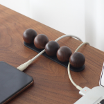 Adjustable Magnetic Walnut Cable Organizer product detail